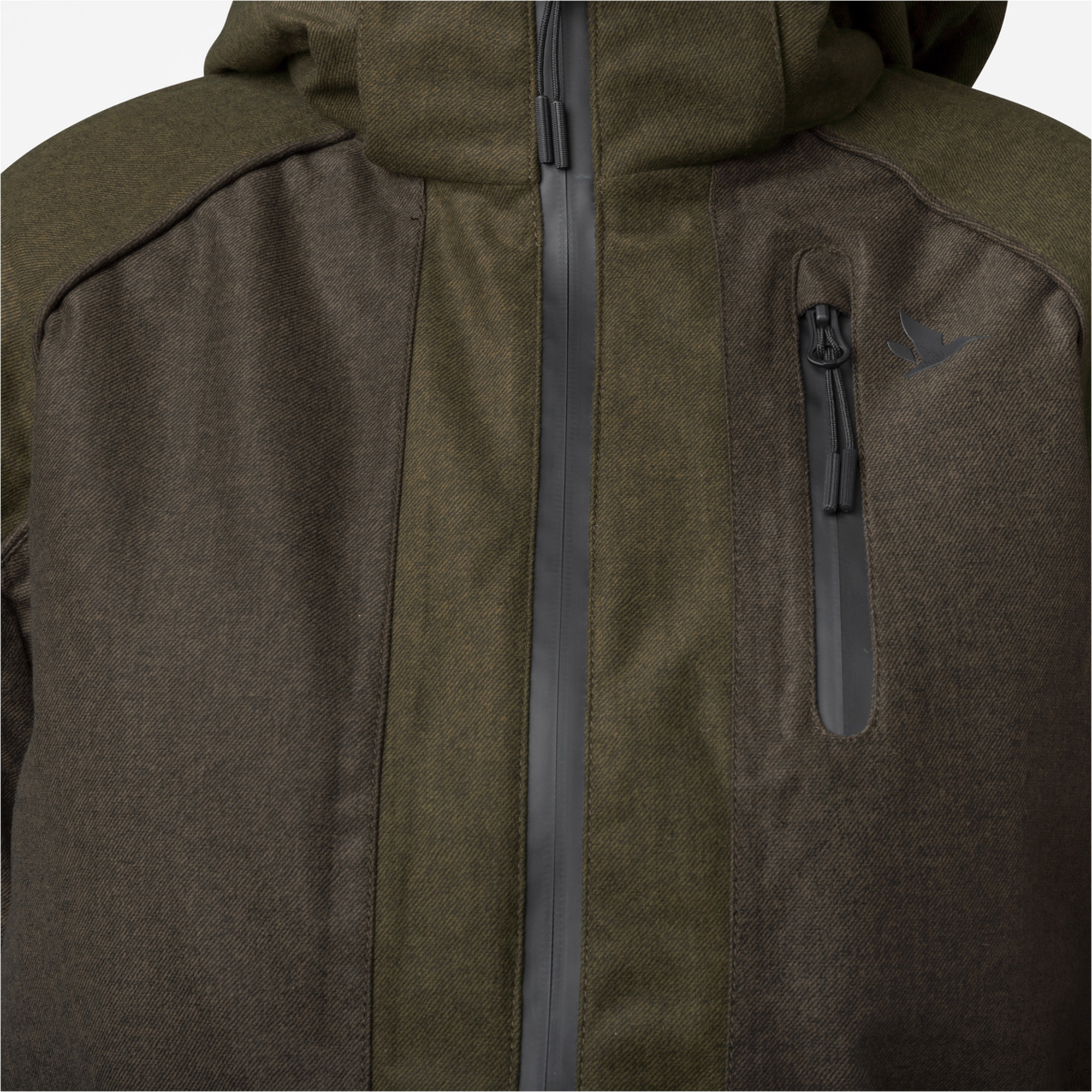 Seeland Womens Avail Aya Insulated Jacket 10022064 - Pine Green / Demitasse Brown